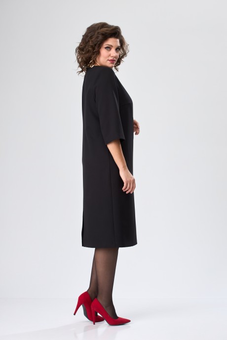 Платье Anastasia Mak 1090 черно-белый размер 50-60 #4