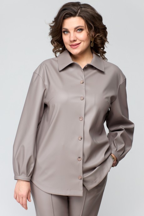 Рубашка Anastasia Mak 1088 капучино размер 50-60 #1