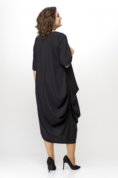 Платье Anastasia Mak 1100 черный размер 56-66 #4