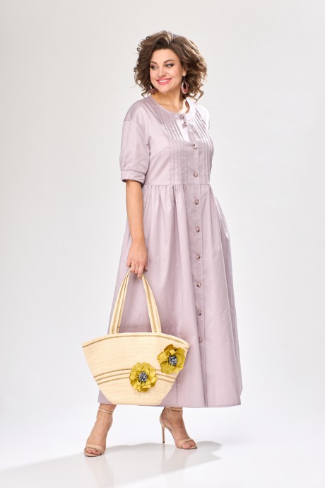 Платье Anastasia Mak 1095 лиловый размер 50-60 #1