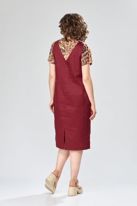 Платье Anastasia Mak 1082 красный терракот размер 50-60 #6