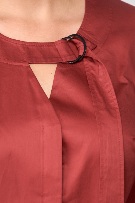 Блузка Anastasia Mak 1122 красный терракот размер 50-60 #2