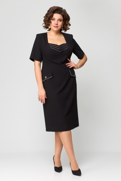 Платье Anastasia Mak 1164 черный размер 50-60 #1