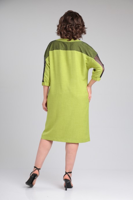 Платье Anastasia Mak 1174 салатовый размер 48-58 #7