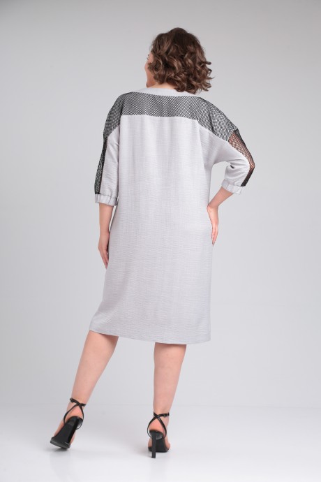 Платье Anastasia Mak 1174 серый размер 48-58 #7