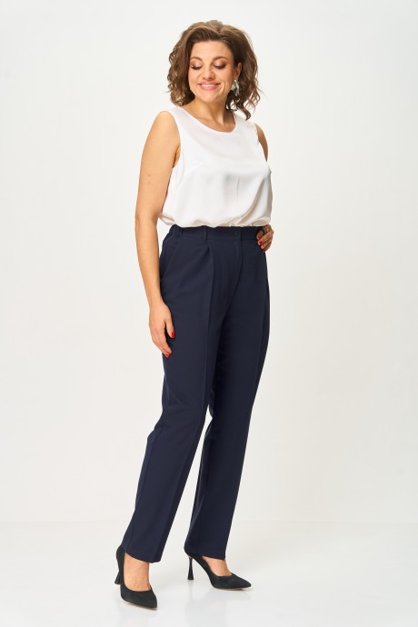 Брюки Anastasia Mak 1270 -4 синий размер 50-60 #5