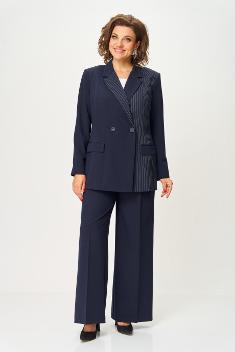 Брюки Anastasia Mak 1270 -2 синий размер 50-60 #8