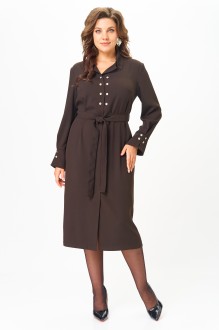 Платье Anastasia Mak 1296 коричневый #1