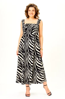 Сарафан Anastasia Mak 1268 молочно-черное