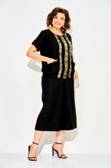 Юбочный костюм Anastasia Mak 1320 черный
