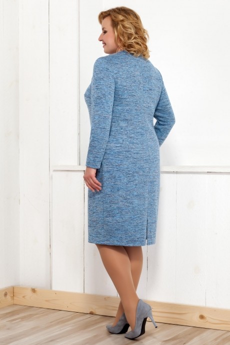 Платье DЕESSES 1162 голубой размер 52-60 #2