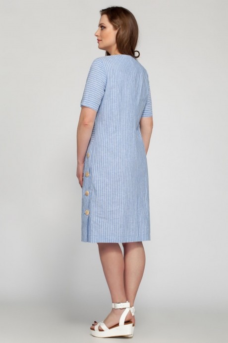Платье DЕESSES 1209 голубой размер 54-58 #2