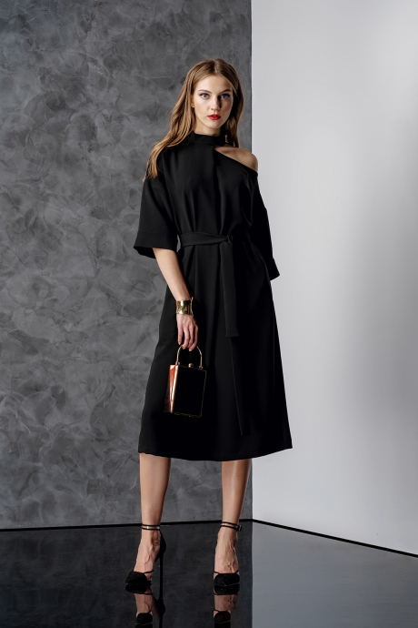 Вечернее платье DЕESSES 1013 чёрный размер 44-52 #2