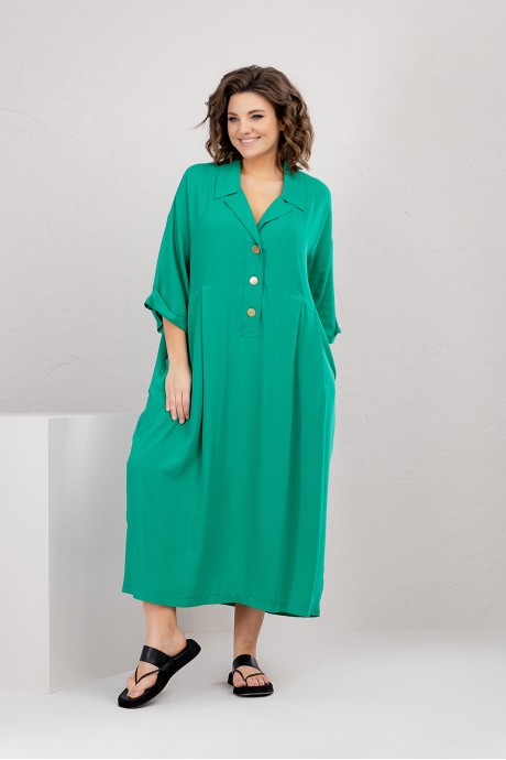 Платье DЕESSES 1140 зеленый размер 50-58 #1