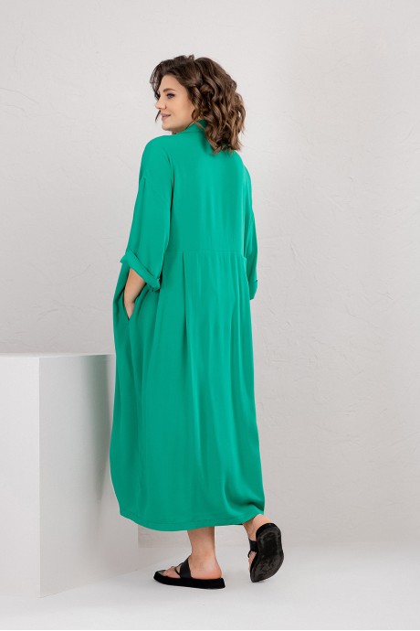 Платье DЕESSES 1140 зеленый размер 50-58 #4