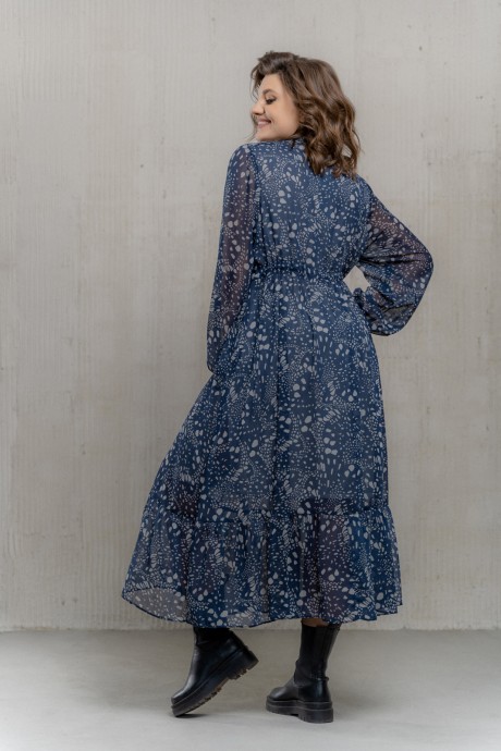 Платье DЕESSES 1151 Синий размер 50-58 #2