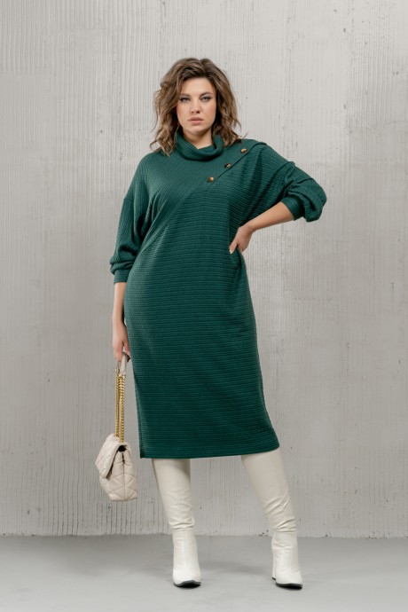 Платье DЕESSES 1166 зеленый размер 50-58 #3