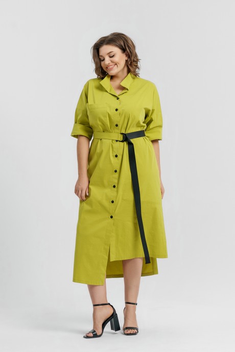 Платье DЕESSES 1206 зеленый размер 50-58 #2