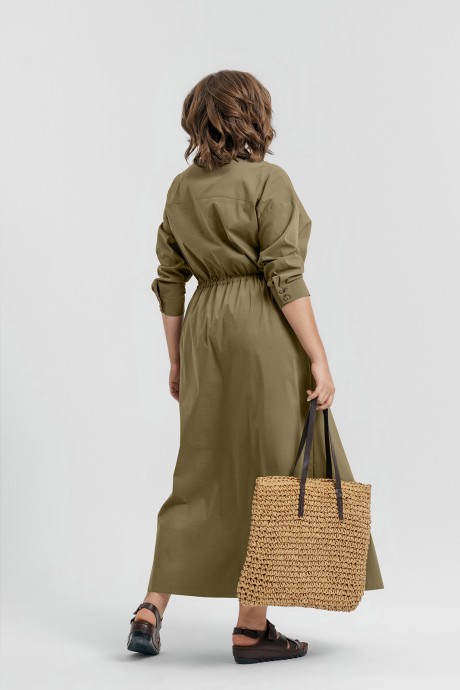Платье DЕESSES 1229 коричневый размер 50-58 #9