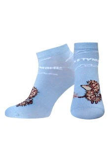 Носки (комплект 5 пар) Брестский чулочный комбинат 2156 рис. 591 голубой
