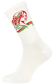 Носки (комплект 5 пар) Брестский чулочный комбинат 4201 EVERY рис. 392 белый