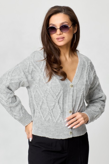 Кардиган Nika.pl 09021 серый размер 44-48 #1