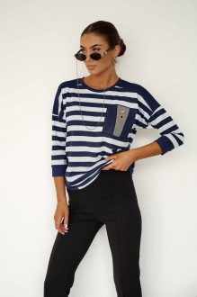 Джемпер (кофта) Nika.pl 0203102 темно-синий