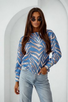 Джемпер (кофта) Nika.pl 0203203 синий