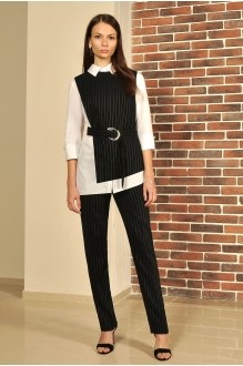 МиА-Мода 956 -1 черный в полоску #1