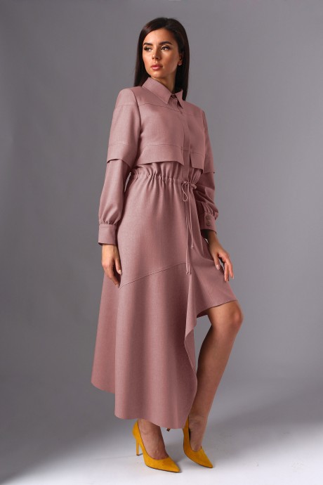 Платье МиА-Мода 1137 -1 светло-розовый размер 46-50 #1