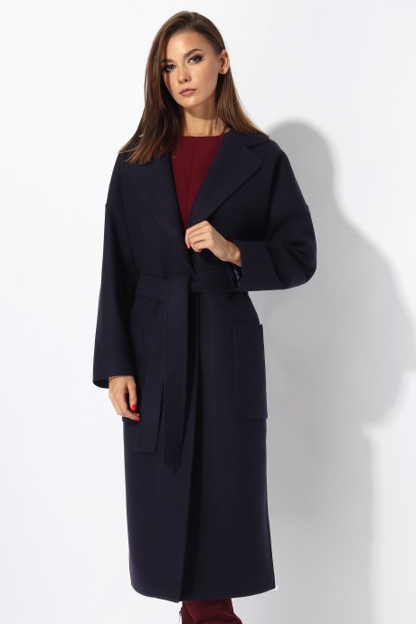 Пальто МиА-Мода 1189-2 синий размер 46-54 #5