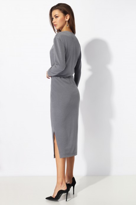 Платье МиА-Мода 1198-1 серый размер 46-56 #2
