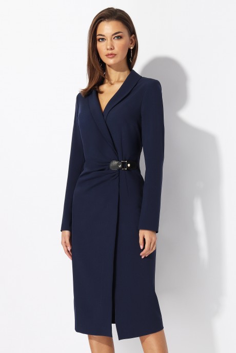 Платье МиА-Мода 1201 темно-синий размер 46-50 #2