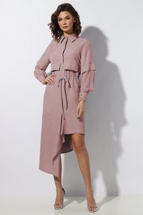 Платье МиА-Мода 1137-6 светло-розовый размер 46-50 #1