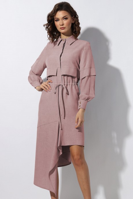 Платье МиА-Мода 1137-6 светло-розовый размер 46-50 #5