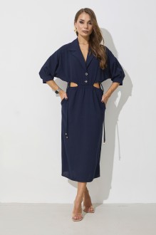 Платье МиА-Мода 1564-1 Темно-синий #1