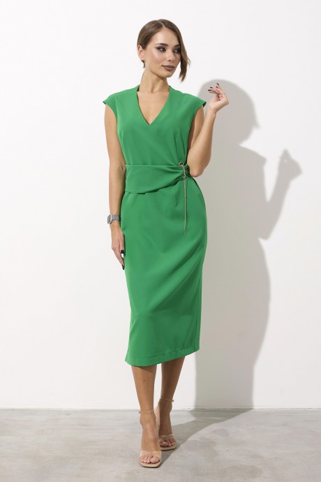 Вечернее платье МиА-Мода 1575 Зеленый размер 46-50 #1