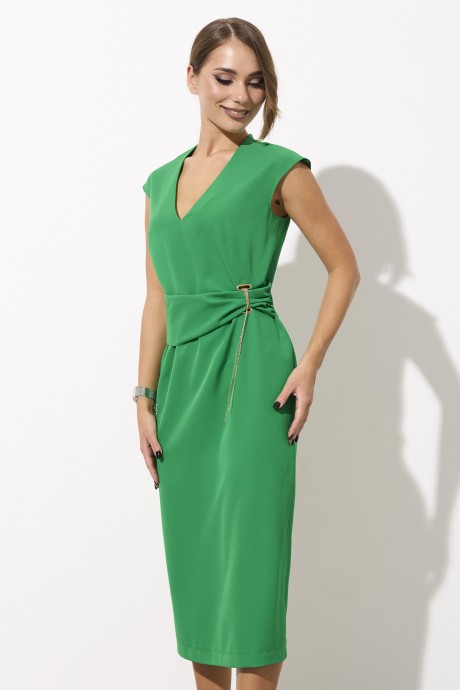 Вечернее платье МиА-Мода 1575 Зеленый размер 46-50 #3