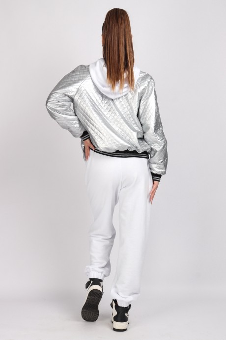 Жакет (пиджак) МиА-Мода 1499-2 стальной размер 46-50 #6