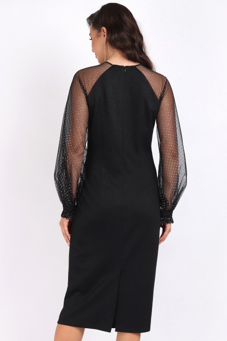 Вечернее платье МиА-Мода 1510-1 черный размер 44-52 #4