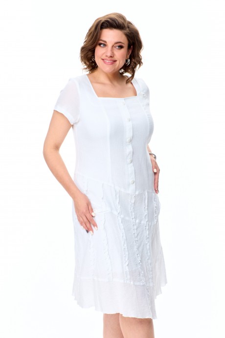 Платье Abbi 1029 белый размер 50-56 #4