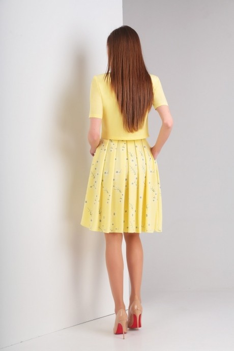 Платье Милора Стиль 390 жёлтый размер 44-48 #3