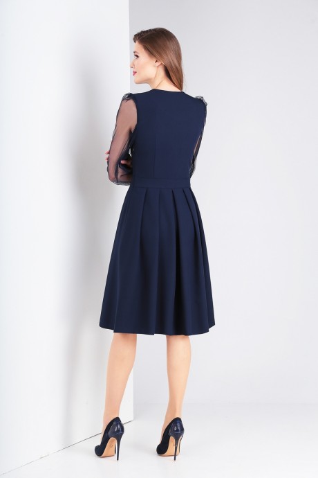 Вечернее платье Милора Стиль 762 тёмно-синий размер 42-46 #2