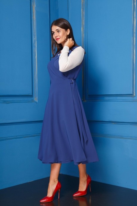 Платье Anastasia 226 синий размер 50-54 #2