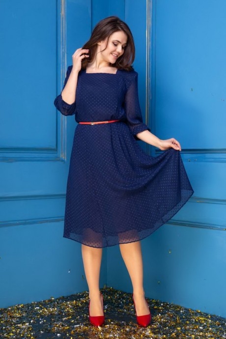 Платье Anastasia 245 синий размер 50-60 #1