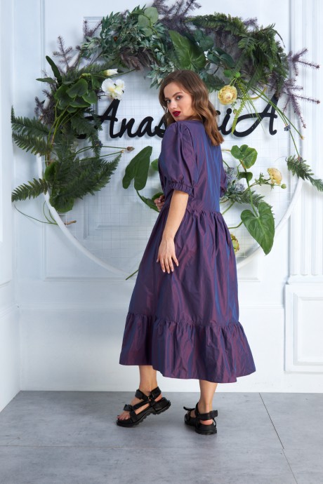 Платье Anastasia 620 фиолетовый размер 48-58 #3