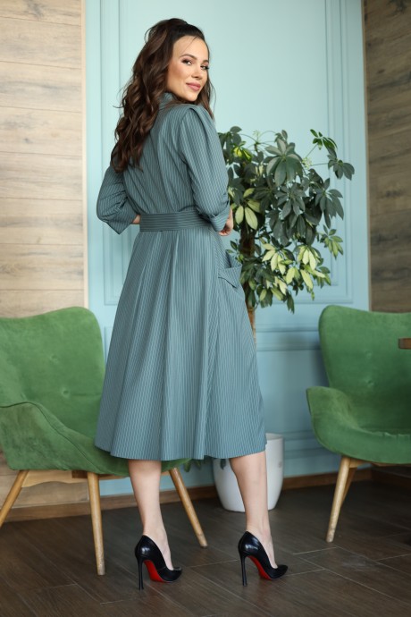 Платье Anastasia 669 .1 хвойно-зеленый размер 48-62 #3