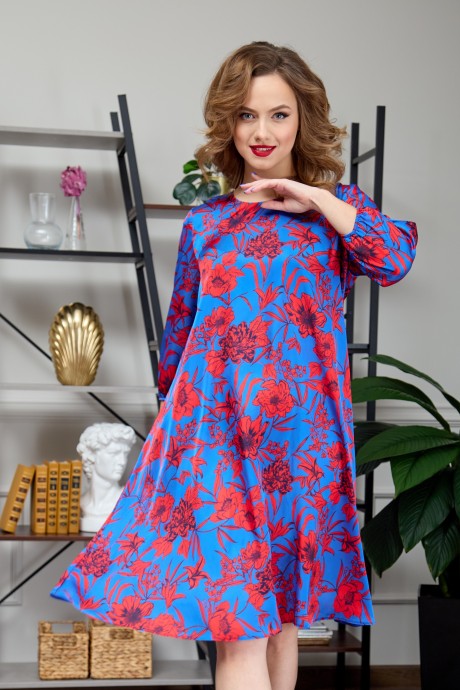 Платье Anastasia 760 синий размер 50-60 #2