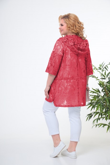 Блузка Anastasia 796 красный размер 50-66 #2
