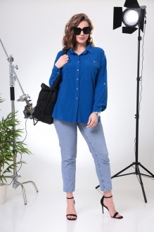 Рубашка Anastasia 800 синий #1